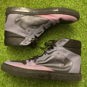 Balenciaga high trainers multi black